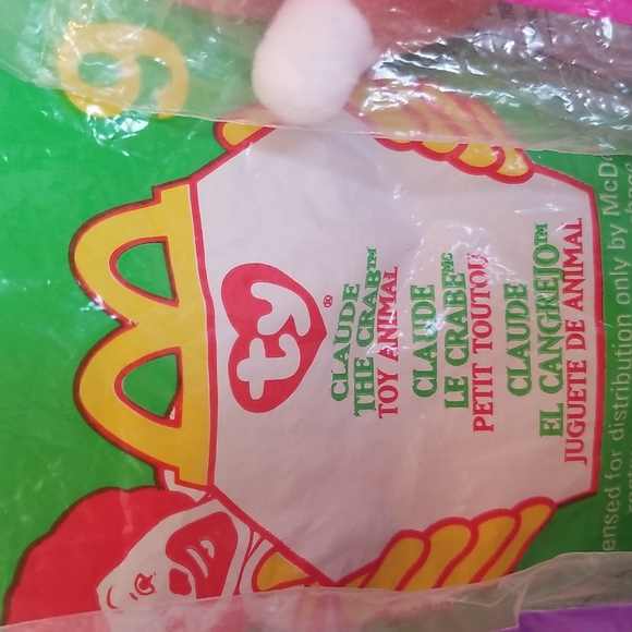 Vintage NEW McDonald's TY Teenie Beanie Baby 1999 - Picture 5 of 13